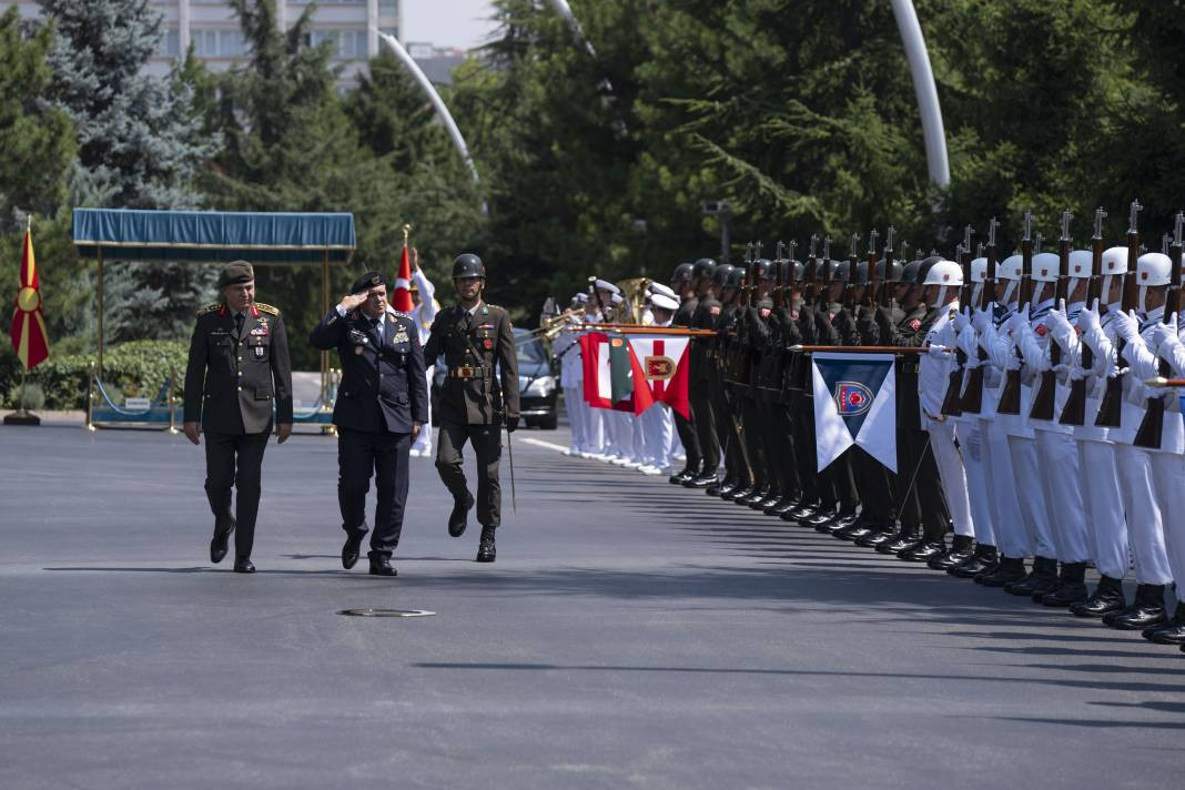 Genelkurmay Başkanı Gürak Kuzey Makedonyalı mevkidaşı ile görüştü - Resim: 6